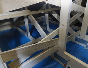 Zateplení novostavby pomocí dřevovláknité foukané izolace